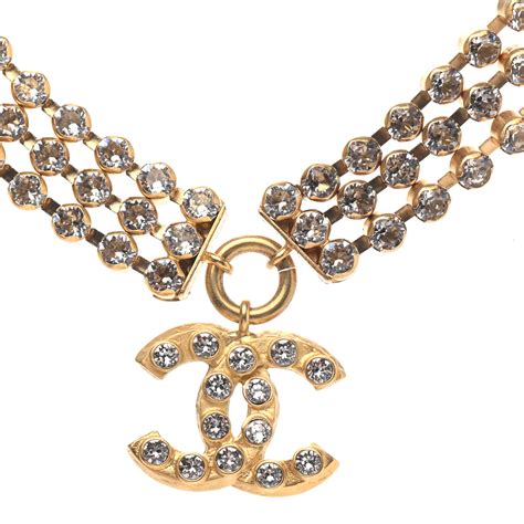 chanel necklace cc cheap|authentic chanel necklace for sale.